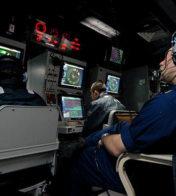 picture of CIC control deck